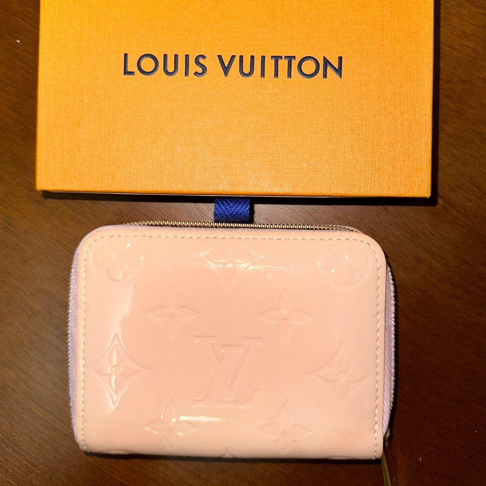 Louis Vuitton Zippy Wallet Vernis Rose Ballerine